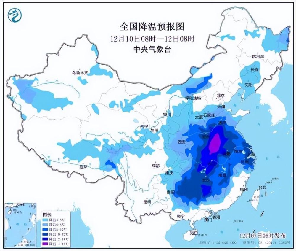 bestc註冊：多地累計降溫超20℃！頫沖式氣溫暴跌即將開啓 大範圍雨雪也將鋪展開